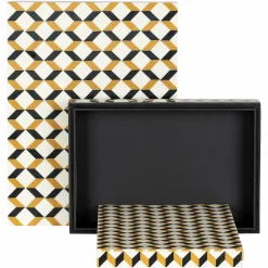 Juwelenbox Frences Resin Set van 2 stuks - Loft24.nl