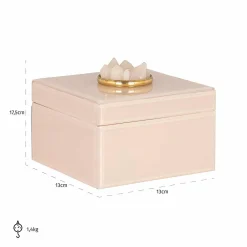 Juwelenbox Jalisa Resin kleur Roze - Loft24.nl