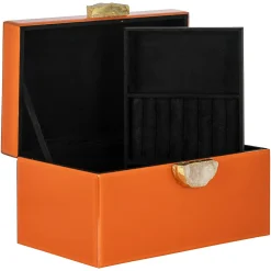 Juwelenbox Lia kleur Oranje - Loft24.nl