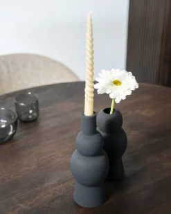 Kaarsenhouder Bold - Zwart - Loft24.nl