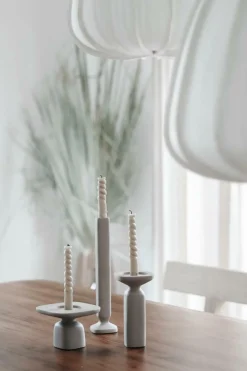 Kaarsenhouder Squand groot - Beige - Loft24.nl