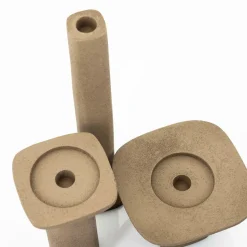 Kaarsenhouder Squand klein - Bruin - Loft24.nl