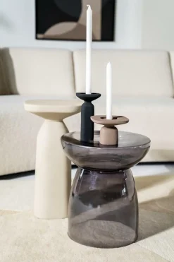 Kaarsenhouder Squand klein - Bruin - Loft24.nl