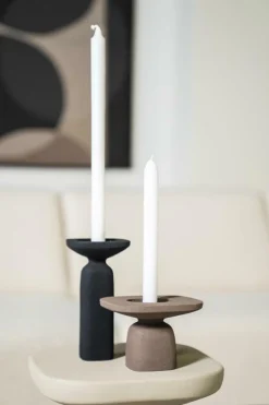 Kaarsenhouder Squand klein - Bruin - Loft24.nl