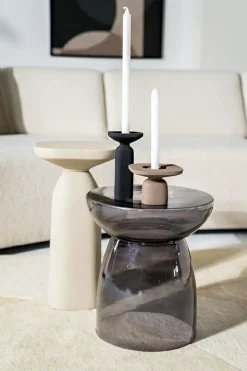 Kaarsenhouder Squand klein - Bruin - Loft24.nl