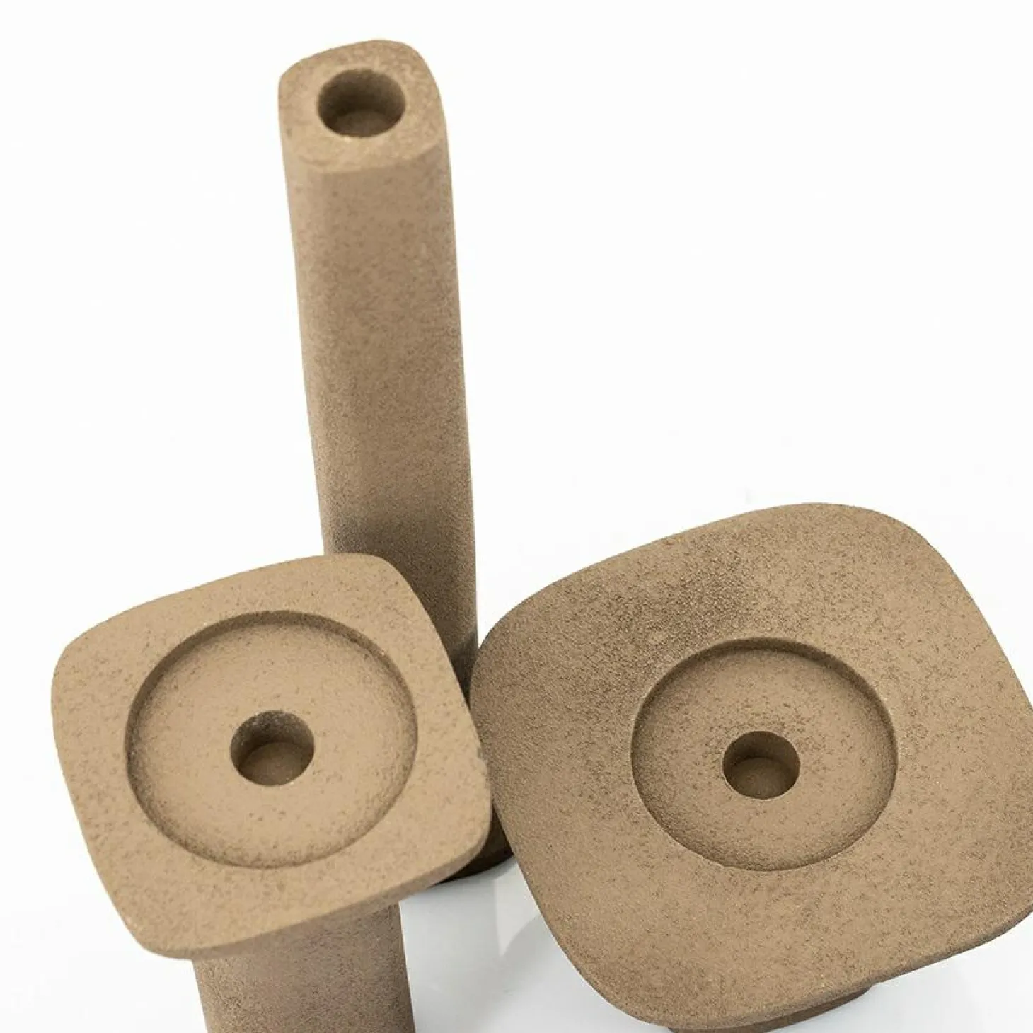 Kaarsenhouder Squand klein - Bruin - Loft24.nl