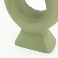 Kaarsenhouder Torch Groen - 48 cm - Loft24.nl