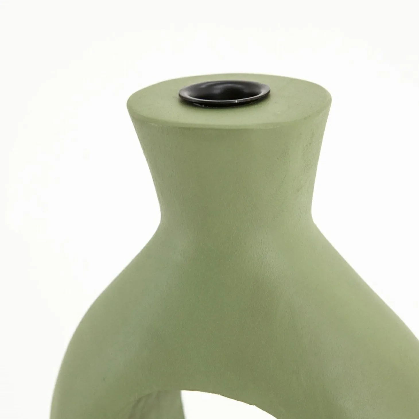 Kaarsenhouder Torch Groen - 48 cm - Loft24.nl