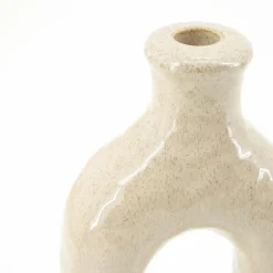 Kaarshouder Blix beige - 28 cm hoog - Loft24.nl