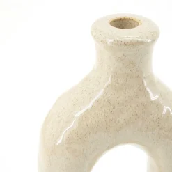 Kaarshouder Blix beige - 28 cm hoog - Loft24.nl