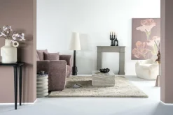 Kaarshouder Blix zwart - 38 cm hoog - Loft24.nl