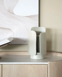 Kaarshouder Planes 31cm hoog kleur Beige - Loft24.nl