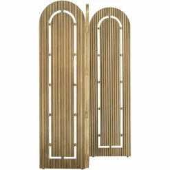 Kamerscherm Macallen brass finish painted (Geborsteld Goud) - Loft24.nl