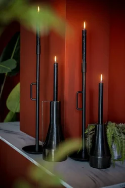 Kandelaar Walker Zwart - Groot - Loft24.nl