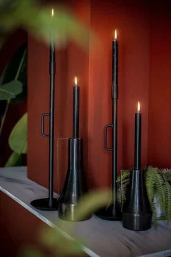 Kandelaar Walker Zwart - Groot - Loft24.nl