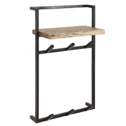 Kapstok Air Solid met 6 haken en Plank - Loft24.nl