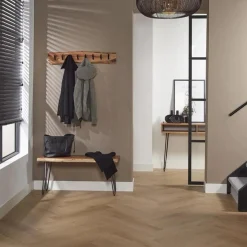 Kapstok Edge Acaciahout met 8 haken - Loft24.nl