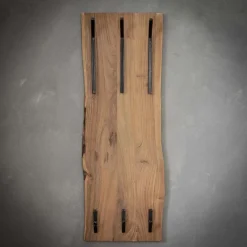 Kapstok Edge Massief Acaciahout met 2 x 3 haken - Loft24.nl