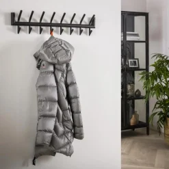 Kapstok Loft Metaal met 2 x 8 haken - Loft24.nl