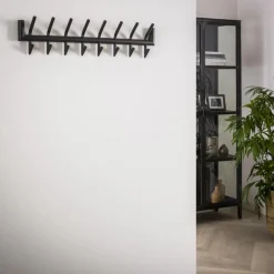 Kapstok Loft Metaal met 2 x 8 haken - Loft24.nl