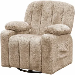 KInder Draaifauteuil Mickey Sheep - Naturel - Loft24.nl