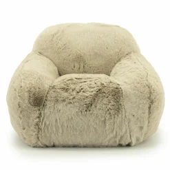 Kinderfauteuil Hug Fluffy - Taupe - Loft24.nl