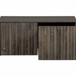 Kistbank New Gravure 88cm - Espresso - Loft24.nl