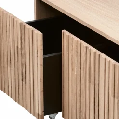 Kistbank New Gravure 88cm - Naturel - Loft24.nl