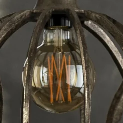 Kooldraadlamp Bol L Ø9.5cm Amberkleurig dimbaar - Loft24.nl