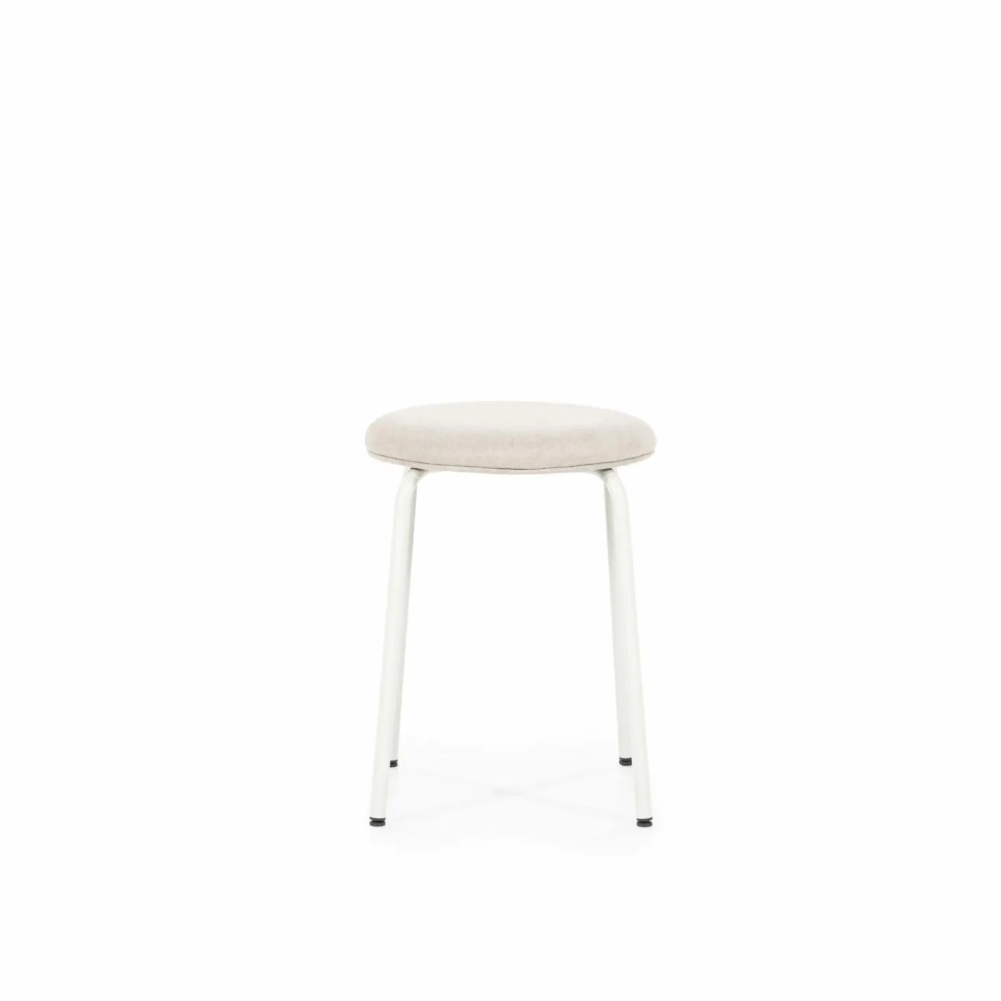 Kruk Skola - Beige (zithoogte 47 cm) - Loft24.nl