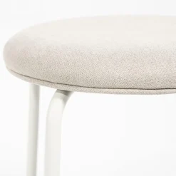 Kruk Skola - Beige (zithoogte 47 cm) - Loft24.nl