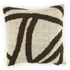 Kussen Majani - Donkerbruin - Loft24.nl