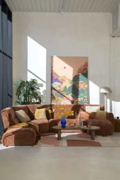 Kussen Stunda - Mosterd - Loft24.nl