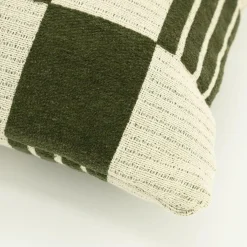 Kussen Twist 35x55 cm - Groen - Loft24.nl