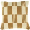 Kussen Twist 45x45 cm - Mosterd - Loft24.nl