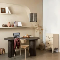 Ladekast Merge Met 4 lades, kleur Greige - Loft24.nl