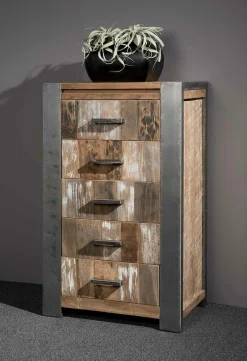 Ladekast Novara met 5 laden 70 cm - Loft24.nl