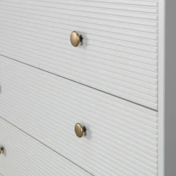 Ladekast/Commode Madu 91 x 94cm, kleur Wolkengrijs - Loft24.nl