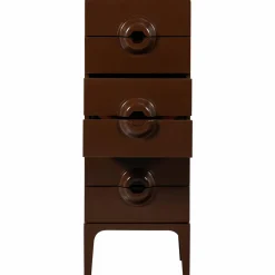 Ladenkast Merge Met 6 lades, kleur Bruin/Rood - Loft24.nl