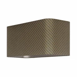 Lampenkap Geo kleur Zwart/Goud - Loft24.nl