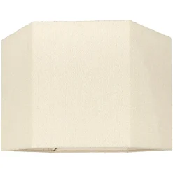 Lampenkap Soho Bouclé kleur Wit - Loft24.nl