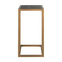 Laptoptafel Blackbone Eikenhout en staal - Loft24.nl