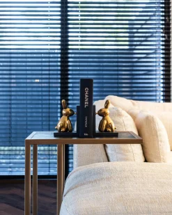 Laptoptafel Blackbone Eikenhout en staal - Loft24.nl