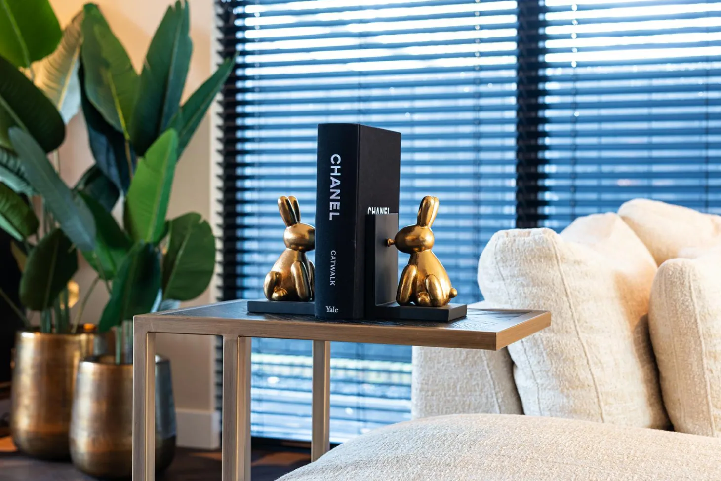 Laptoptafel Blackbone Eikenhout en staal - Loft24.nl