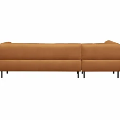 Lloyd hoekbank links gewassen fluweel cinnamon - Loft24.nl