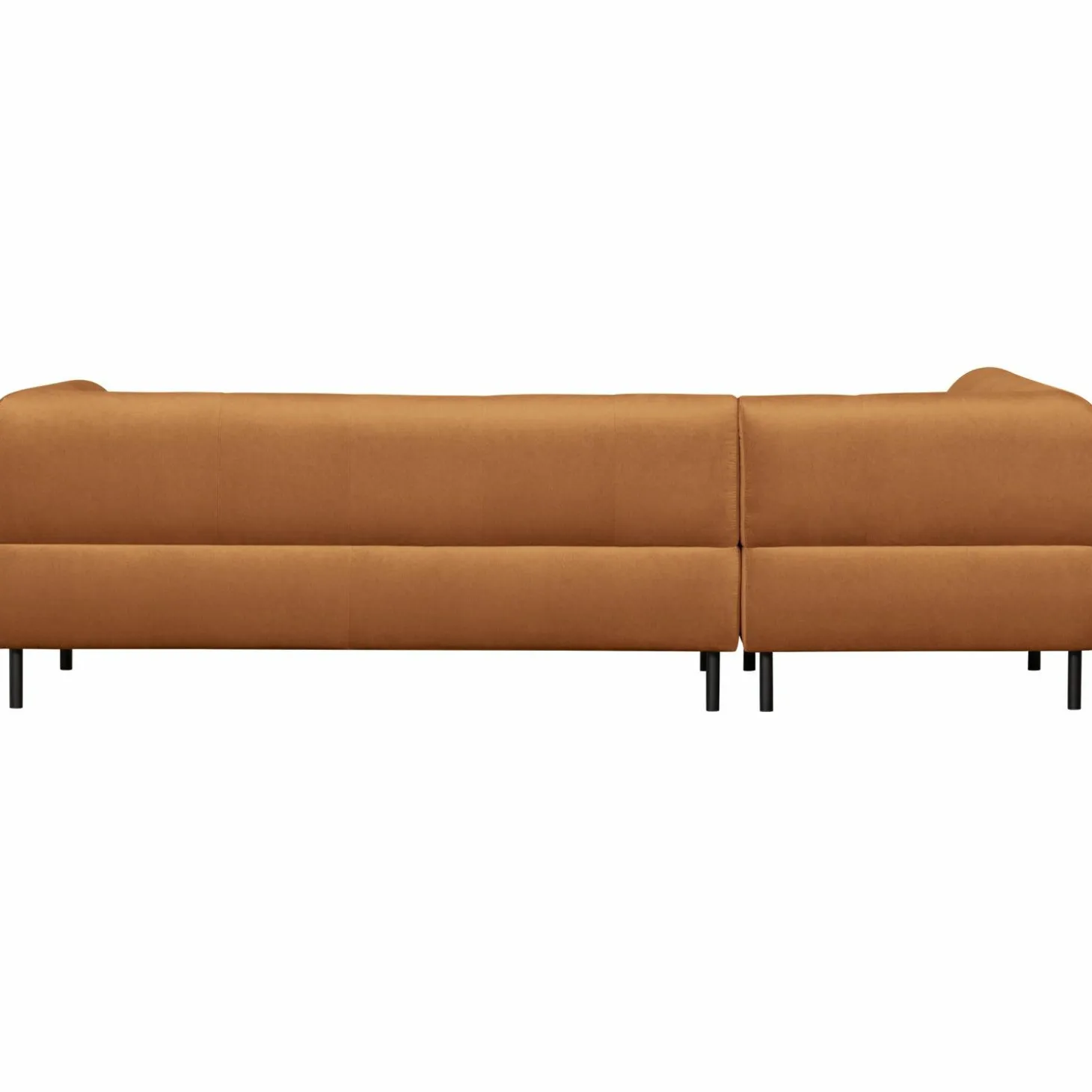 Lloyd hoekbank links gewassen fluweel cinnamon - Loft24.nl