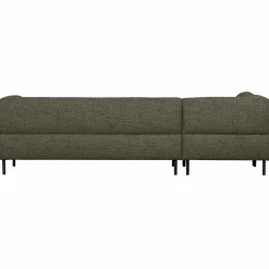 Lloyd hoekbank links grof geweven groen melange - Loft24.nl