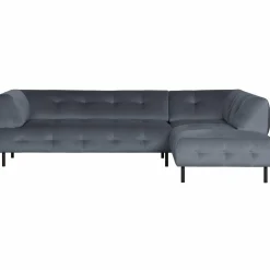 Lloyd hoekbank rechts gewassen fluweel cloud - Loft24.nl