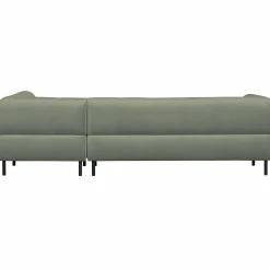 Lloyd hoekbank rechts gewassen fluweel waterplant - Loft24.nl