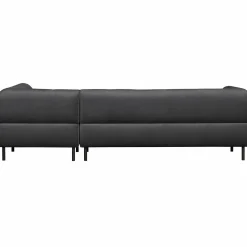 Lloyd hoekbank rechts gewassen fluweel cast iron - Loft24.nl